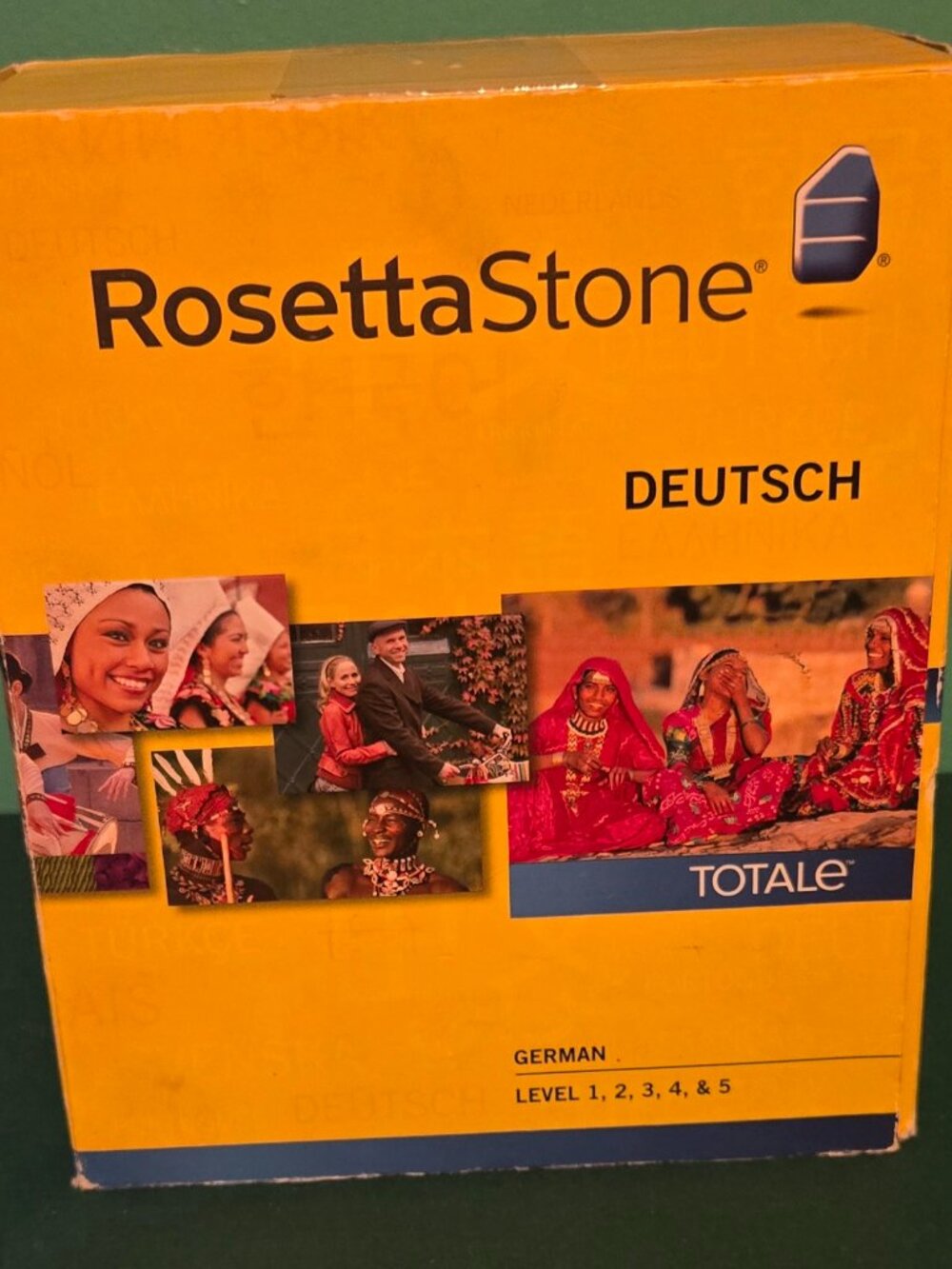 Rosetta Stone Version 4 German Levels 1-5 Complete Set